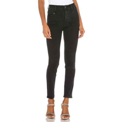 Paige margot angled yoke ankle skinny jean in midnight star