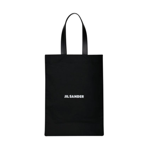 Jil sander book handbag - - cotton - black