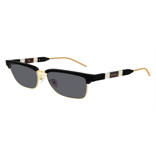 Gucci gg0603s m rectangle sunglasses