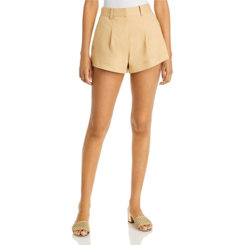 Derek Lam 10 Crosby womens pleated mini casual shorts