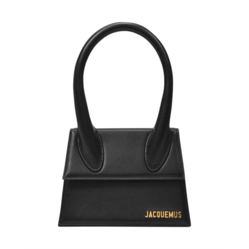Jacquemus le chiquito moyen bag - - black - leather