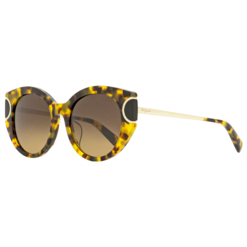 Ferragamo salvatore womens alternative fit sunglasses sf840sa 215 tokyo tortoise/gold 54mm