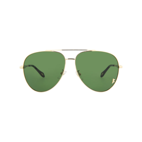 Just Cavalli aviator-frame metal sunglasses
