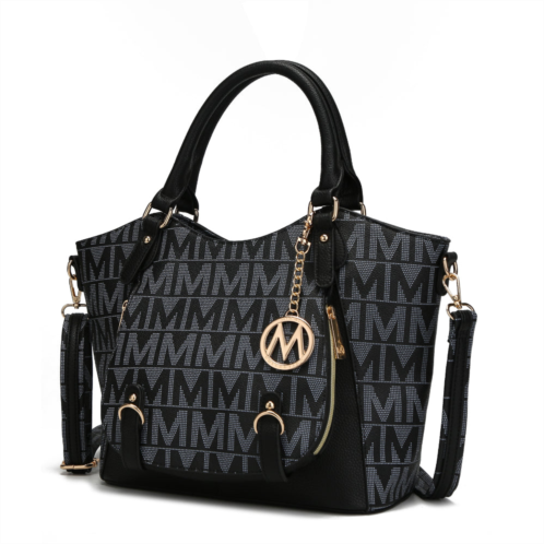 MKF Collection by Mia k. fula signature satchel handbag