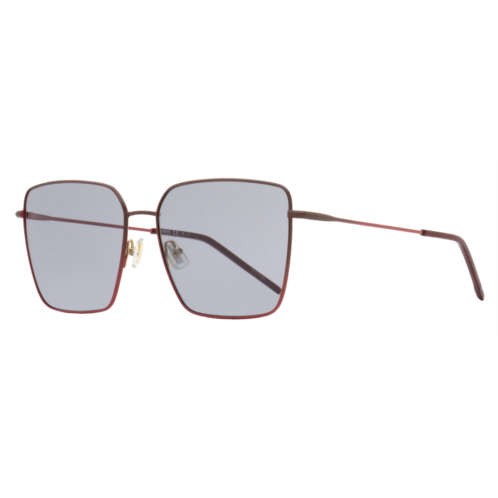 Hugo Boss womens square sunglasses b1333s 7w5ir burgundy gradient 59mm