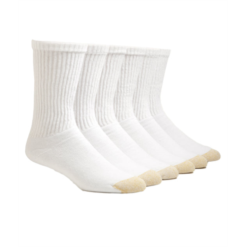 Gold Toe mens cotton cushion crew socks 6-pack
