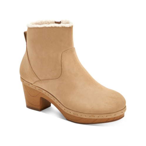 Style & Co. townaa womens winter faux fur ankle boots