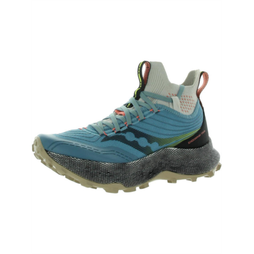 Saucony endorphin trail mid runshield womens sock trainer hiking shoes