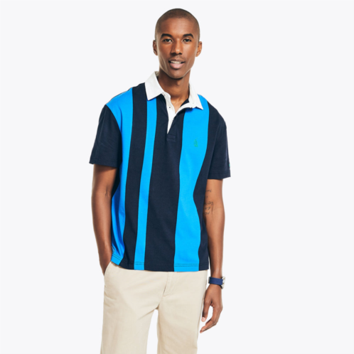 Nautica mens classic fit rugby polo shirt