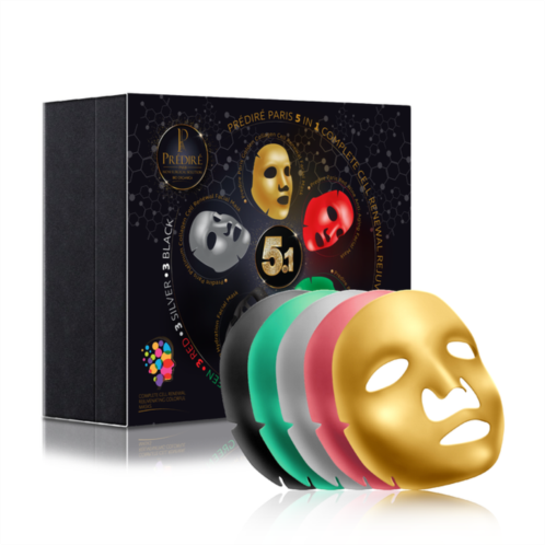 Predire Paris 5 in 1 complete renewal rejuvenating colorful masks 5 piece set