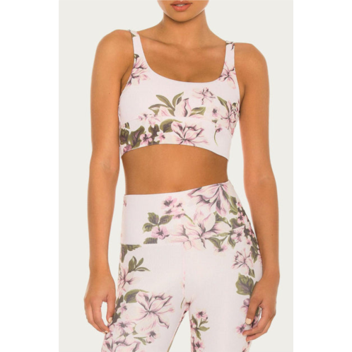 Beach Riot leah top in pink floral