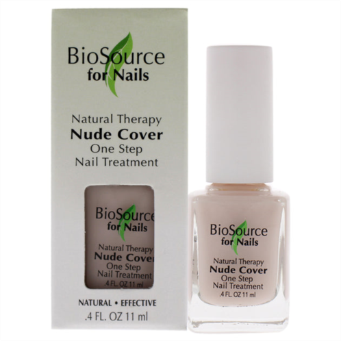 BioSource natural therapy nude cover by for women - 0.4 oz nail treatment