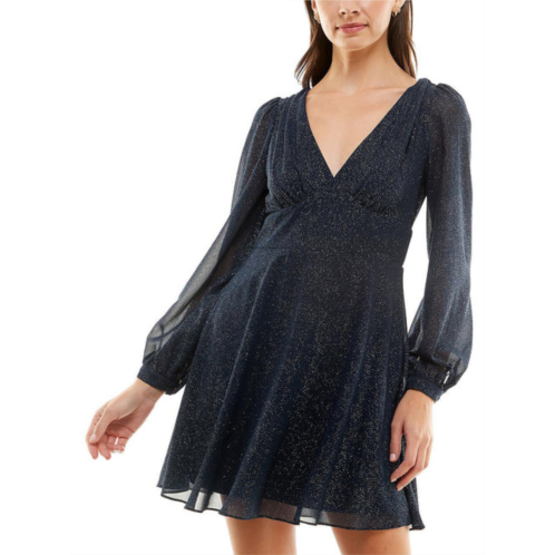 B. Darlin womens tie back mini cocktail and party dress