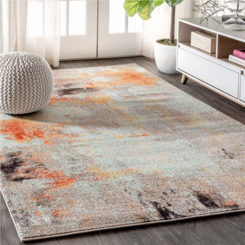 JONATHAN Y contemporary pop modern abstract vintage area rug
