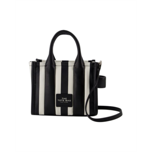 Marc jacobs the micro tote - - leather - black