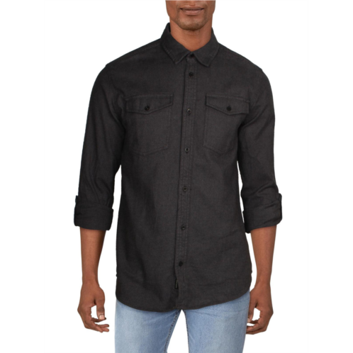 Silver Jeans Co. mens work professional button-down shirt