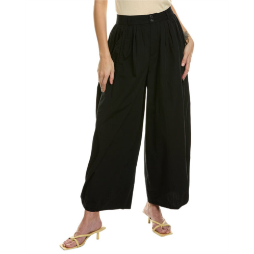 AG Jeans hadley high-rise pleated culotte