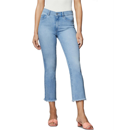 DL1961 bridget womens bootcut frayed hem bootcut jeans