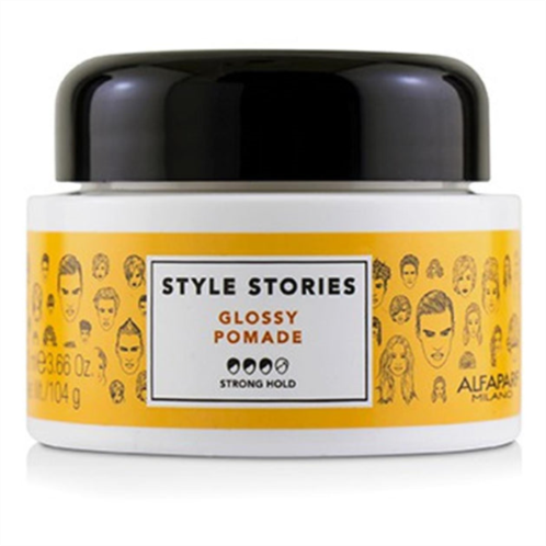 Alfaparf 221366 3.66 oz style stories glossy pomade - strong hold