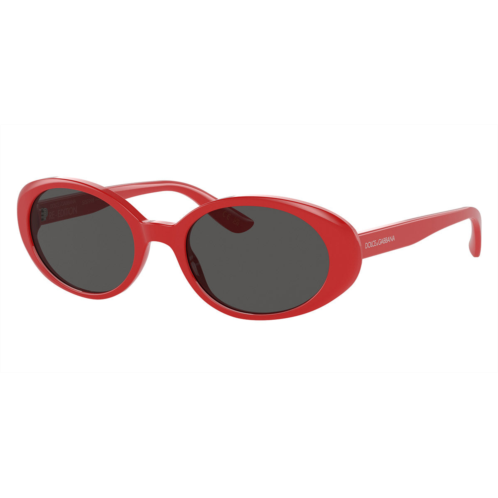 Dolce & Gabbana womens 52mm red sunglasses