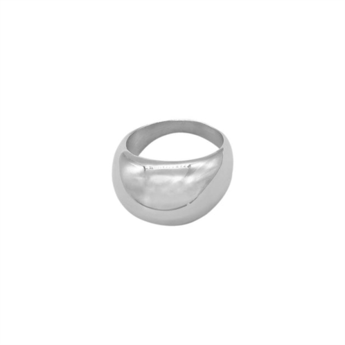 Adornia dome ring silver