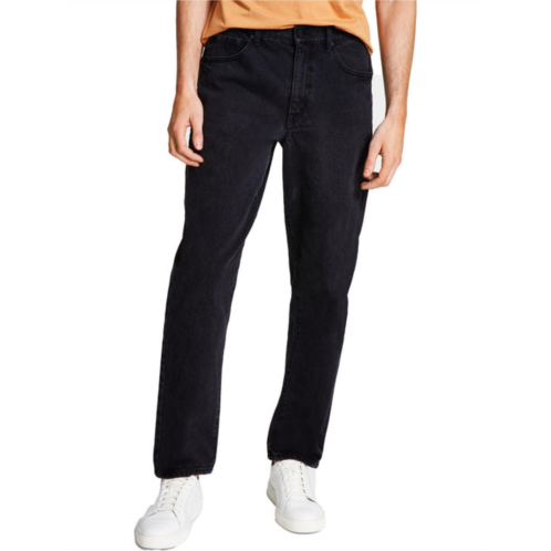 And Now This mens mid-rise relaxed tapered leg jeans