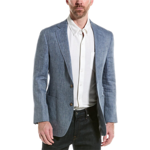 Brooks Brothers classic fit linen suit jacket