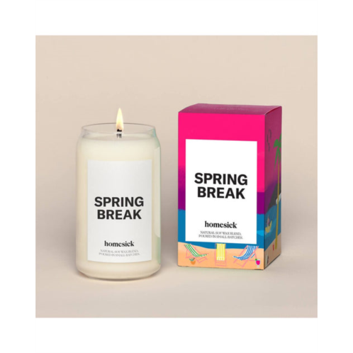 Homesick spring break scented candle