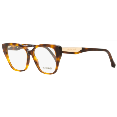 Roberto Cavalli womens square eyeglasses rc5083 orciano 052 havana/gold 53mm