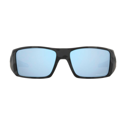 Oakley heliostat oo9231-05 wrap polarized sunglasses