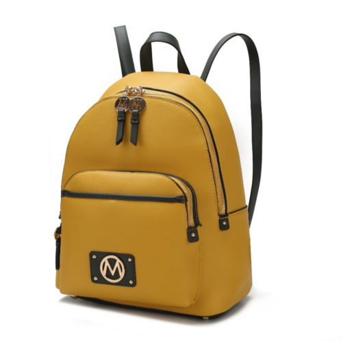 MKF Collection by Mia k. alice vegan leather backpack handbag