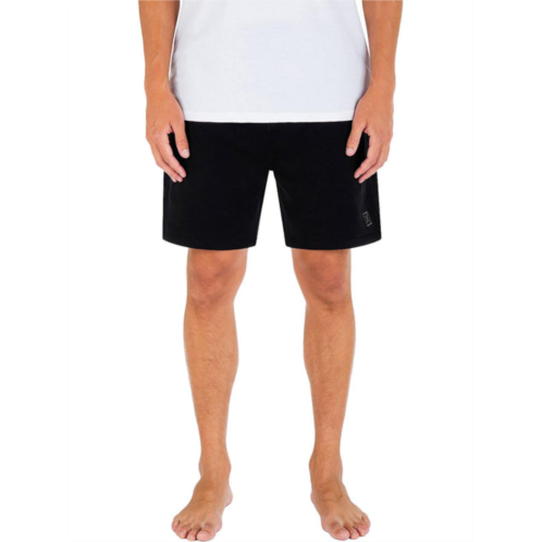 Hurley mens fleece sweatpants casual shorts