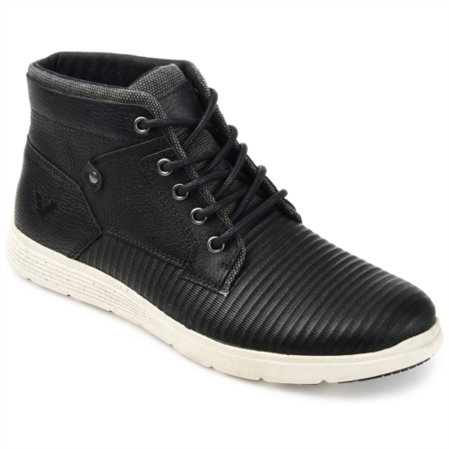 Territory magnus casual leather sneaker boot