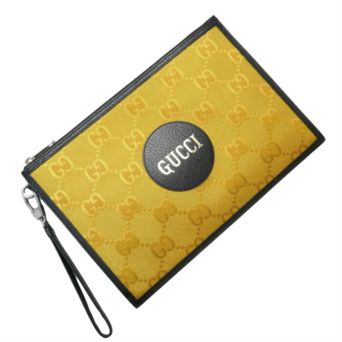 Gucci gg nylon canvas clutch bag (pre-owned)
