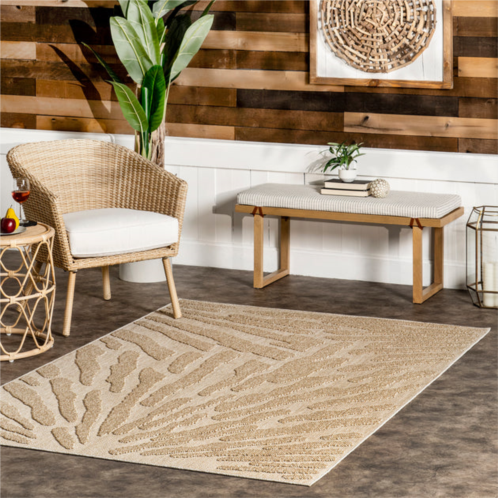 NuLOOM kisha transitional abstract indoor/outdoor area rug