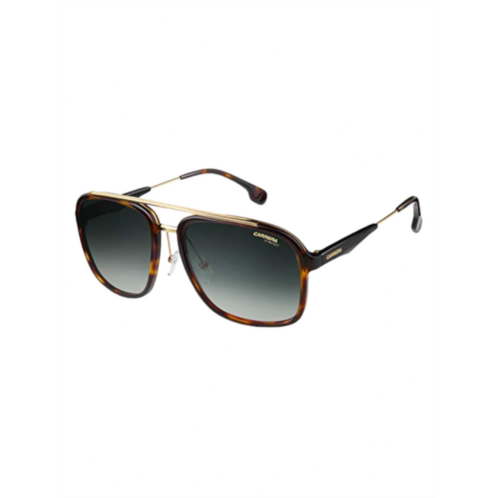 Carrera mens ca133/s havana gold aviator sunglasses