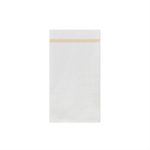 VIETRI papersoft napkins fringe yellow guest towels (pack of 50)
