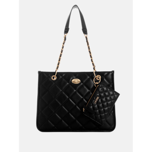 Guess Factory stars hollow quilted carryall