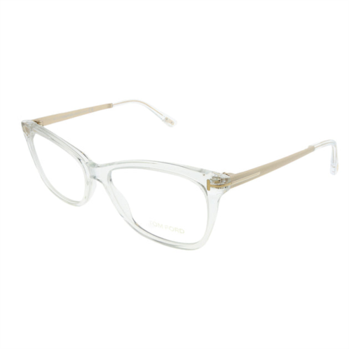 Tom Ford ft 5353 026 54mm unisex rectangle eyeglasses 54mm
