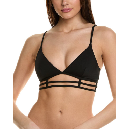 SIMKHAI eunice strappy solid bikini top