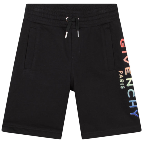 Givenchy black logo shorts