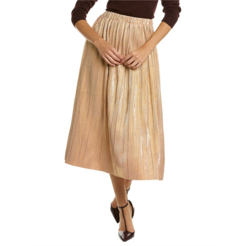 French Connection sky jersey a-line skirt