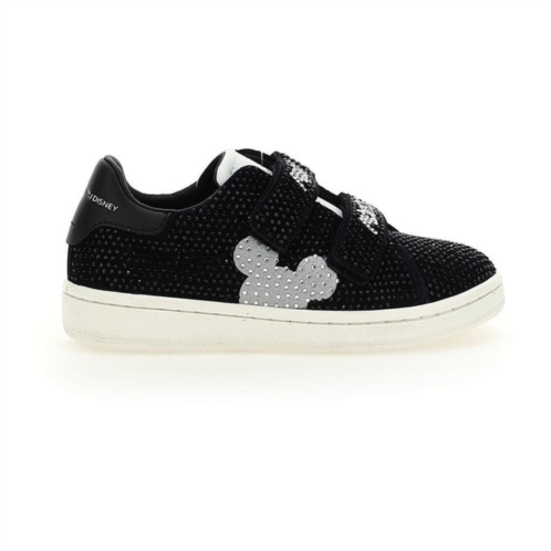 Master of Arts black studded mickey sneakers