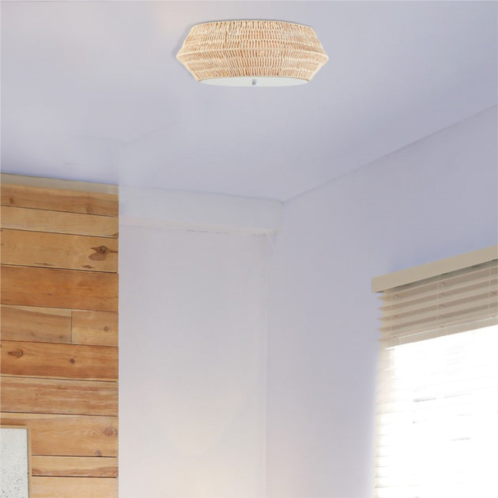 Simplie Fun mililani boho flush mount ceiling light