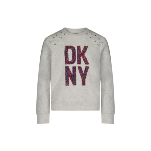 DKNY girls fleece sweatshirt