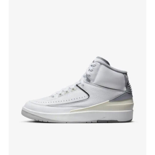 Nike air jordan 2 dr8884-100 mens white mid top casual sneaker shoes xxx196