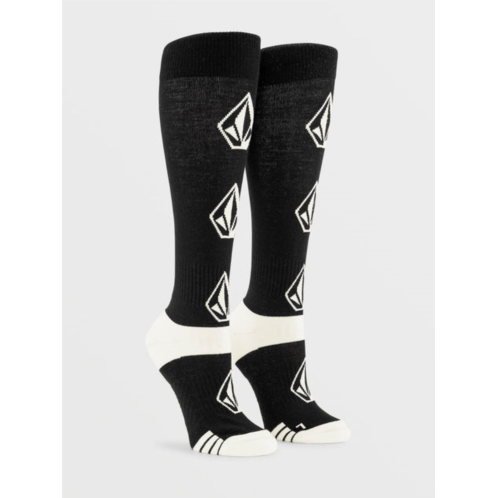 Volcom womens sherwood socks - black