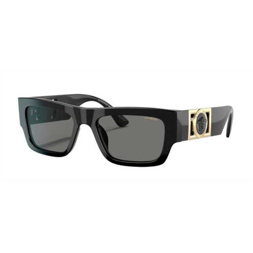Versace ve 4416u gb1/81 rectangle polarized sunglasses