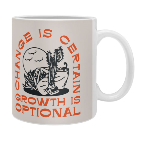 Deny Designs nick quintero growth is optional coffee mug