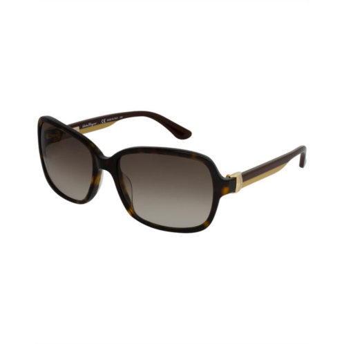 Salvatore Ferragamo ferragamo womens sf606s 58mm sunglasses